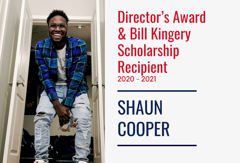 Shaun Cooper - Director's Award Recipient